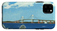 Newport Bridge Newport Rhode Island - Phone Case