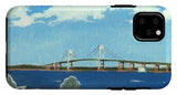 Newport Bridge Newport Rhode Island - Phone Case