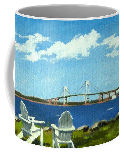 Newport Bridge Newport Rhode Island - Mug