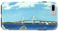 Newport Bridge Newport Rhode Island - Phone Case