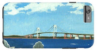 Newport Bridge Newport Rhode Island - Phone Case