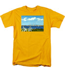 Newport Bridge Newport Rhode Island - Men's T-Shirt  (Regular Fit)