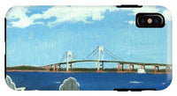 Newport Bridge Newport Rhode Island - Phone Case