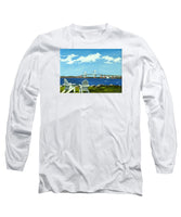 Newport Bridge Newport Rhode Island - Long Sleeve T-Shirt