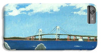 Newport Bridge Newport Rhode Island - Phone Case