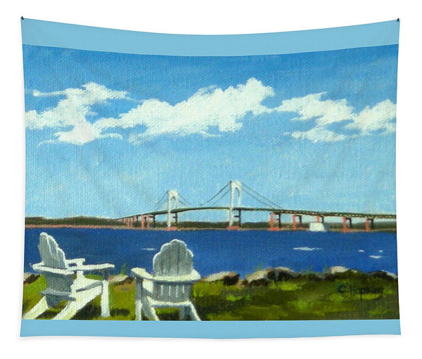 Newport Bridge Newport Rhode Island - Tapestry