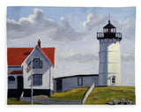 Nubble Lighthouse Maine - Blanket