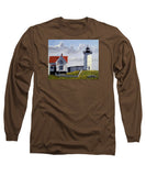 Nubble Lighthouse Maine - Long Sleeve T-Shirt
