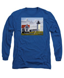 Nubble Lighthouse Maine - Long Sleeve T-Shirt