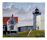 Nubble Lighthouse Maine - Blanket