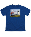Nubble Lighthouse Maine - Youth T-Shirt