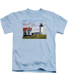 Nubble Lighthouse Maine - Kids T-Shirt