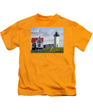 Nubble Lighthouse Maine - Kids T-Shirt