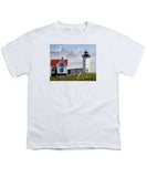 Nubble Lighthouse Maine - Youth T-Shirt