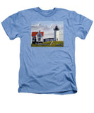 Nubble Lighthouse Maine - Heathers T-Shirt