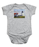 Nubble Lighthouse Maine - Baby Onesie