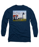 Nubble Lighthouse Maine - Long Sleeve T-Shirt