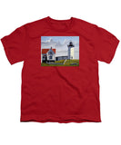 Nubble Lighthouse Maine - Youth T-Shirt