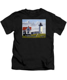 Nubble Lighthouse Maine - Kids T-Shirt