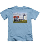 Nubble Lighthouse Maine - Kids T-Shirt