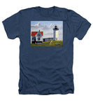 Nubble Lighthouse Maine - Heathers T-Shirt