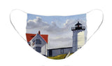 Nubble Lighthouse Maine - Face Mask
