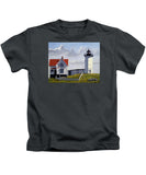 Nubble Lighthouse Maine - Kids T-Shirt