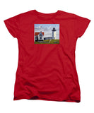 Nubble Lighthouse Maine - Women's T-Shirt (Standard Fit)