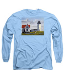 Nubble Lighthouse Maine - Long Sleeve T-Shirt