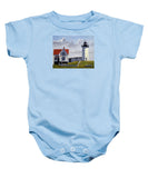 Nubble Lighthouse Maine - Baby Onesie