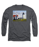 Nubble Lighthouse Maine - Long Sleeve T-Shirt