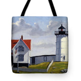 Nubble Lighthouse Maine - Tote Bag