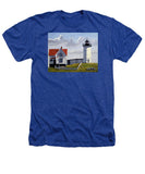 Nubble Lighthouse Maine - Heathers T-Shirt