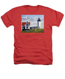 Nubble Lighthouse Maine - Heathers T-Shirt