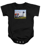 Nubble Lighthouse Maine - Baby Onesie