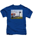 Nubble Lighthouse Maine - Kids T-Shirt