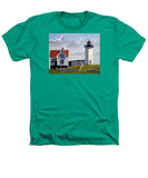 Nubble Lighthouse Maine - Heathers T-Shirt