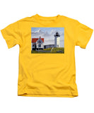 Nubble Lighthouse Maine - Kids T-Shirt