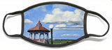Ocean Park Gazebo Oaks Bluffs Martha's Vineyard Massachusetts - Face Mask