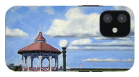 Ocean Park Gazebo Oaks Bluffs Martha's Vineyard Massachusetts - Phone Case