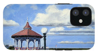 Ocean Park Gazebo Oaks Bluffs Martha's Vineyard Massachusetts - Phone Case