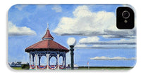 Ocean Park Gazebo Oaks Bluffs Martha's Vineyard Massachusetts - Phone Case