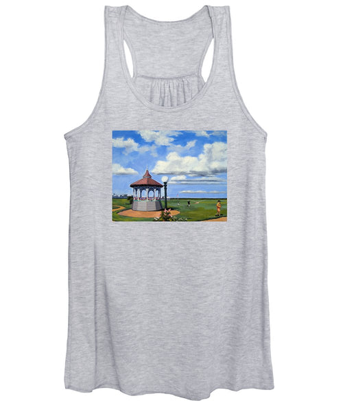 Ocean Park Gazebo Oaks Bluffs Martha's Vineyard Massachusetts - Women's Tank Top