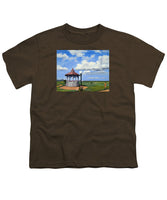 Ocean Park Gazebo Oaks Bluffs Martha's Vineyard Massachusetts - Youth T-Shirt