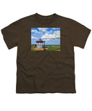 Ocean Park Gazebo Oaks Bluffs Martha's Vineyard Massachusetts - Youth T-Shirt