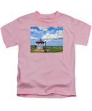 Ocean Park Gazebo Oaks Bluffs Martha's Vineyard Massachusetts - Kids T-Shirt