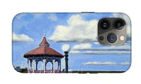 Ocean Park Gazebo Oaks Bluffs Martha's Vineyard Massachusetts - Phone Case