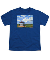 Ocean Park Gazebo Oaks Bluffs Martha's Vineyard Massachusetts - Youth T-Shirt