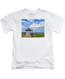 Ocean Park Gazebo Oaks Bluffs Martha's Vineyard Massachusetts - Kids T-Shirt