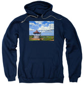 Ocean Park Gazebo Oaks Bluffs Martha's Vineyard Massachusetts - Sweatshirt